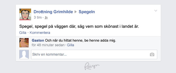 disney facebook grimhilde